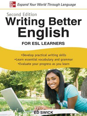 writing better english for esl learners for esl learners Epub