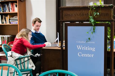 writing center columbia