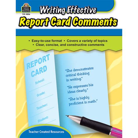 writing effective report card comments PDF