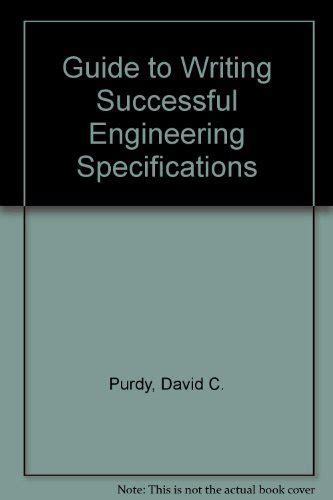 writing engineering specifications book download PDF