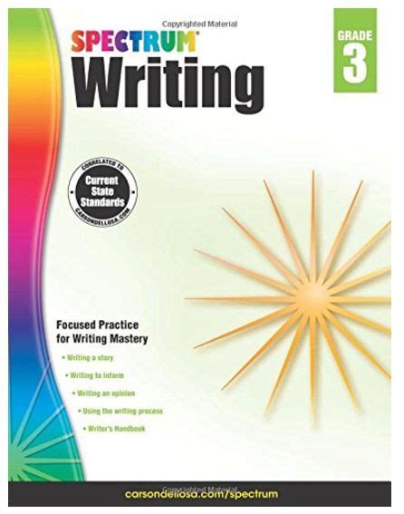 writing grade 3 spectrum Epub