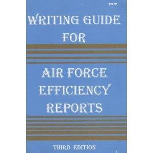 writing guide for air force efficiency reports PDF