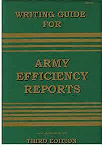 writing guide for army efficiency report Reader
