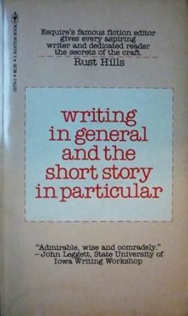 writing in general and the short story in particular PDF