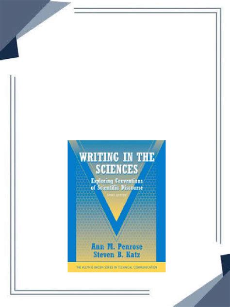 writing in the sciences penrose pdf Reader