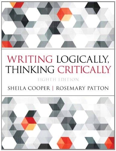 writing logically thinking critically 8th Reader