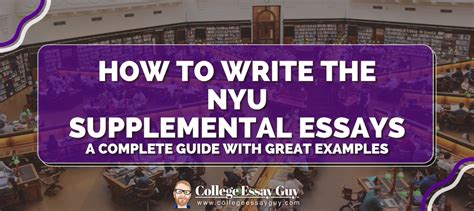 writing the essay science nyu Doc