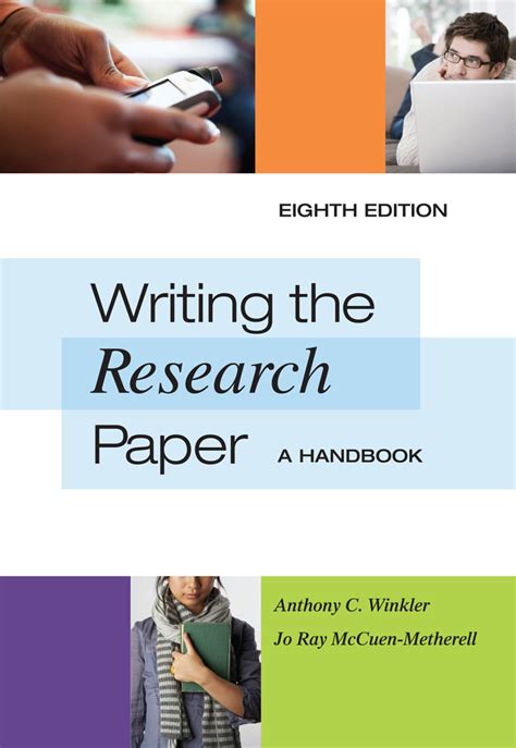 writing the research paper a handbook Kindle Editon