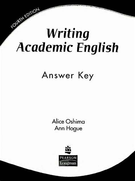 writing-academic-english-4-answer-key-pdf Kindle Editon