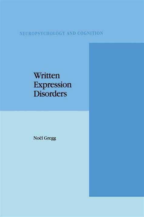 written expression disorders neuropsychology and cognition Kindle Editon