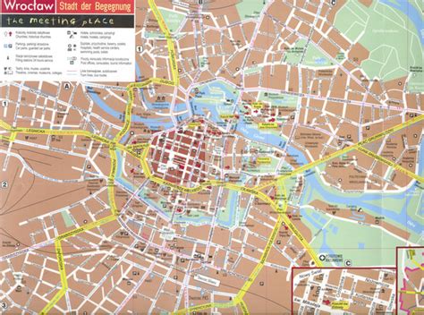 wroclaw breslau poland 122 500 street map and environs tq PDF