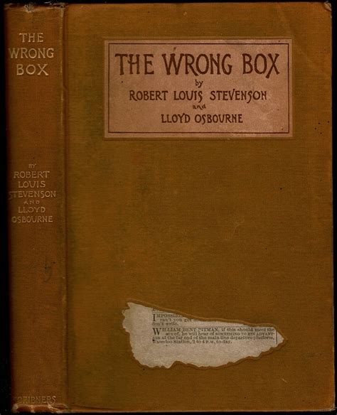 wrong box robert louis stevenson Kindle Editon