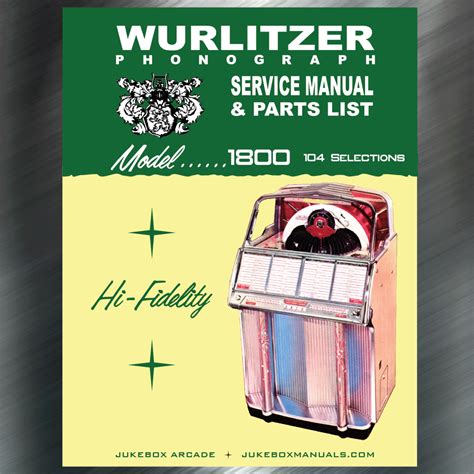 wurlitzer 1700 manual Ebook PDF