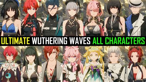 wurthering waves characters