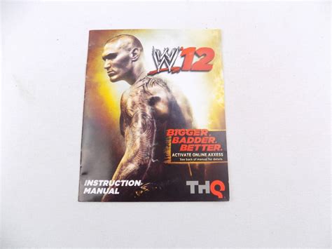 wwe 12 instruction manual Kindle Editon