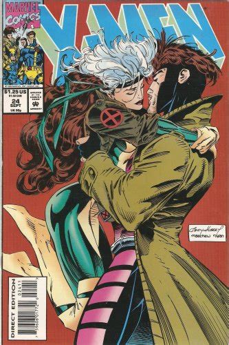 x men 24 vol 1 september 1993 rogue and gambit first kiss cover PDF