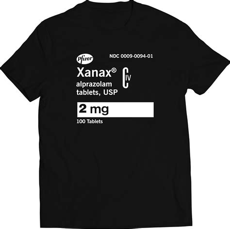 xanax tee shirt