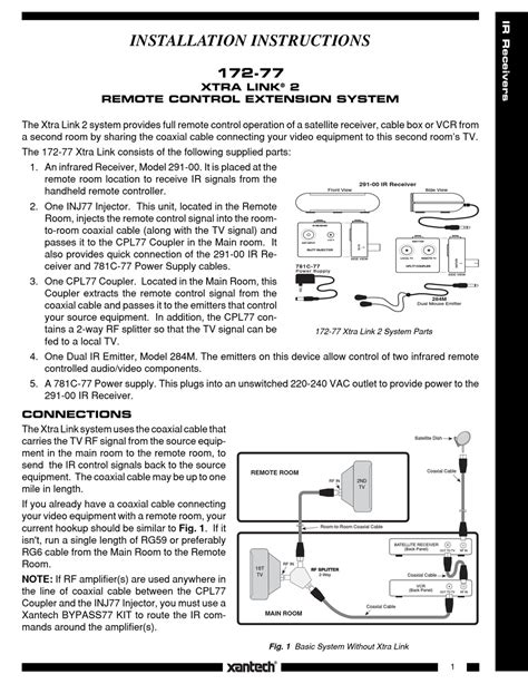 xantech 172 77 owners manual Kindle Editon