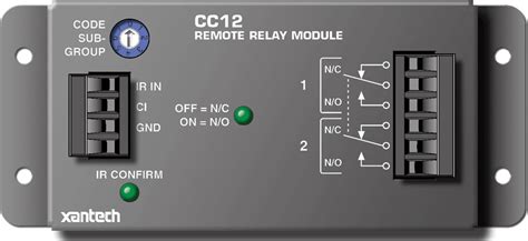 xantech cc12 owners manual PDF