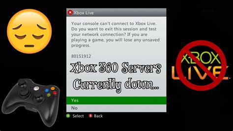 xbox 360 servers down