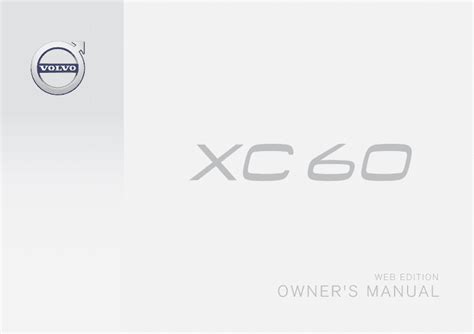 xc60 owners manual pdf PDF