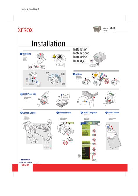 xerox 8200 printers owners manual Reader