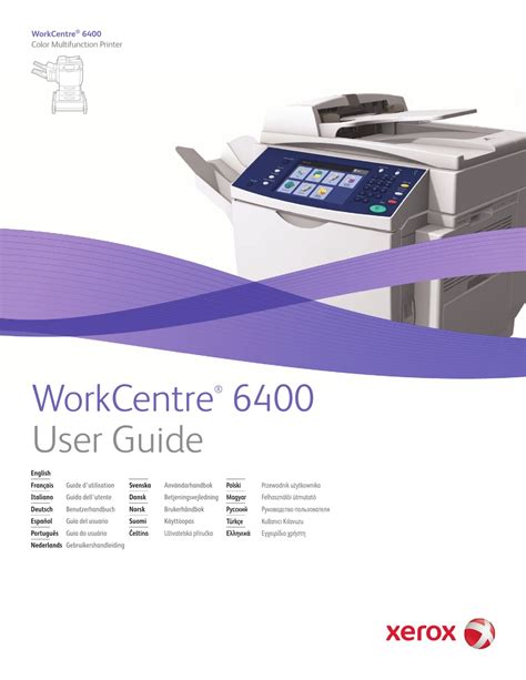 xerox workcentre 6400 manual Epub