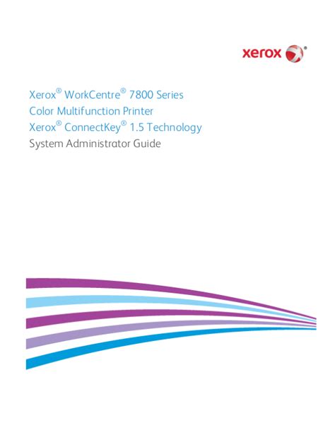 xerox workcentre 7835 system administrator guide Doc