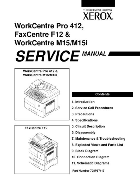 xerox workcentre pro 45 service manual PDF