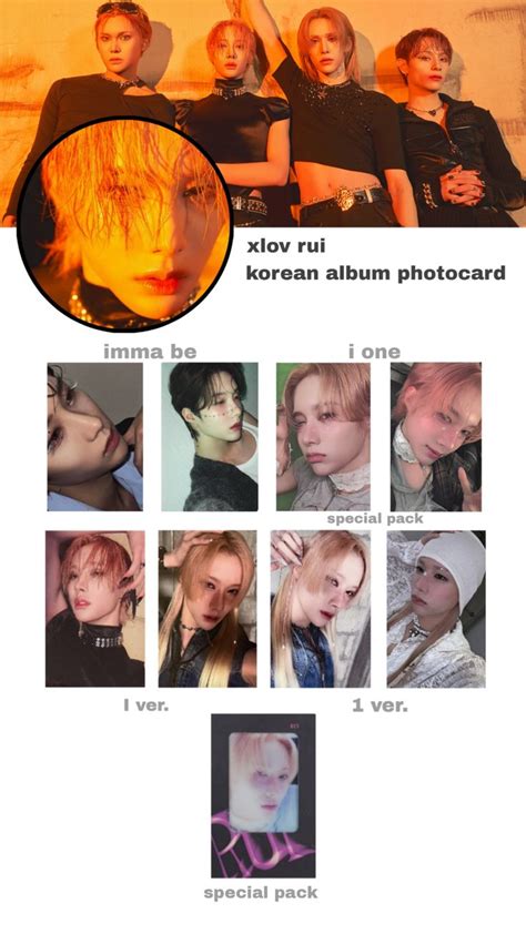 Xlov Photocard Template