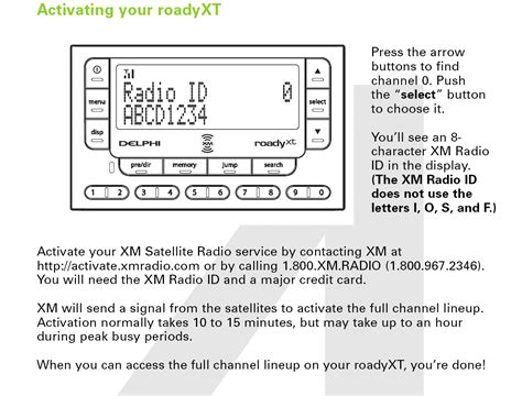 xm roady xt installation manual Epub