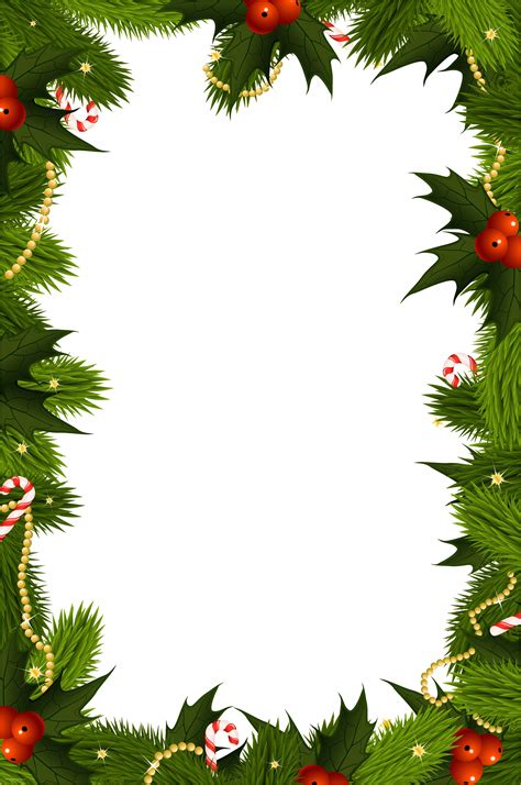 Xmas Border Templates