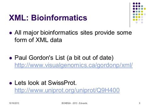 xml for bioinformatics xml for bioinformatics Kindle Editon