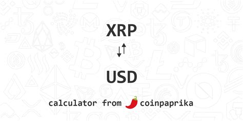 xrp how change usd