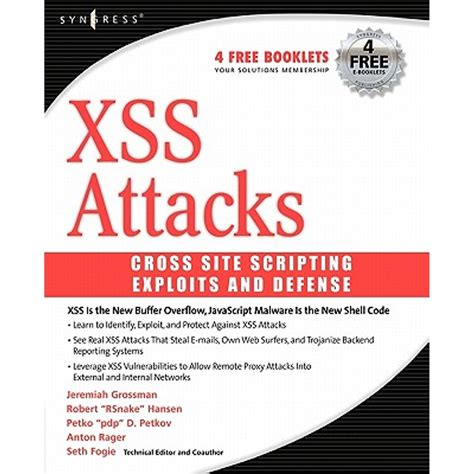 xss attacks cross site scripting exploits and defense Kindle Editon