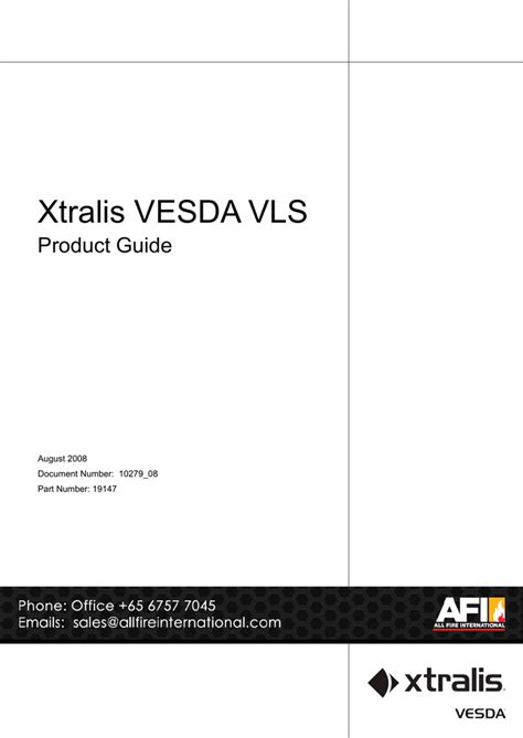 xtralis vesda vls manual pdf Epub