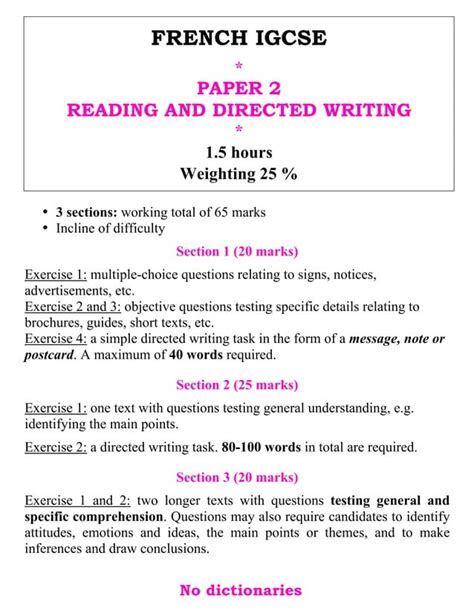 xtreme papers igcse french Epub