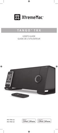 xtrememac tango trx speaker systems owners manual Kindle Editon