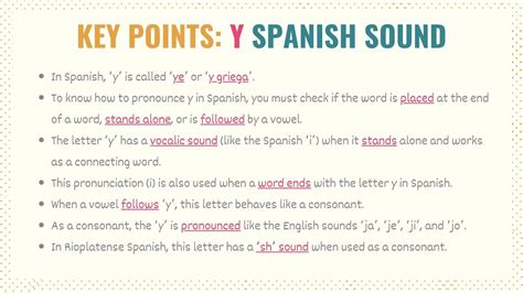 y mean in spanish