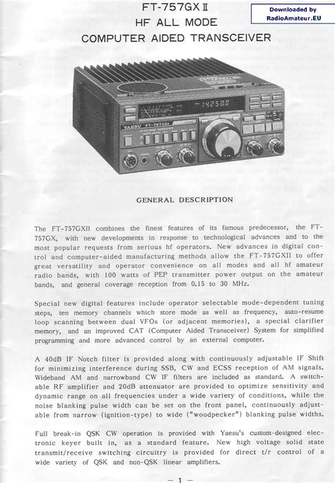 yaesu 757gx service manual Epub