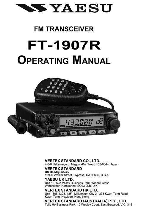 yaesu ft 1907 manual PDF