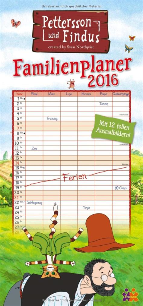 yakari familienkalender 2016 dumont kalenderverlag Reader