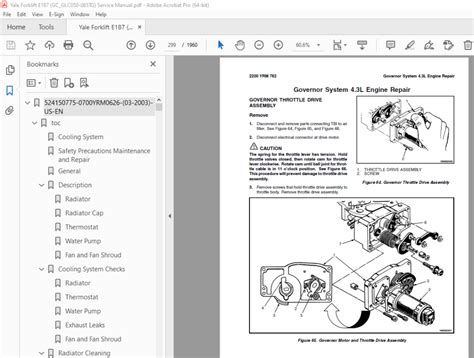 yale propane glc050 forklift service manual pdf Ebook PDF