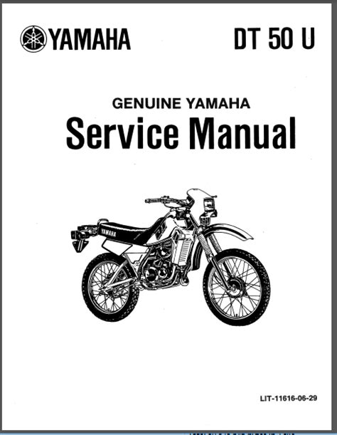 yamaha dt50 manual pdf PDF