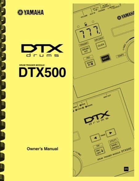 yamaha dtx 500 manual Doc