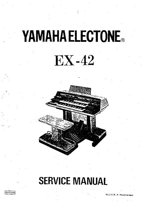 yamaha ex 42 music keyboards owners manual Kindle Editon