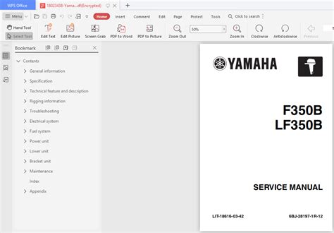 yamaha f350 service manual Reader
