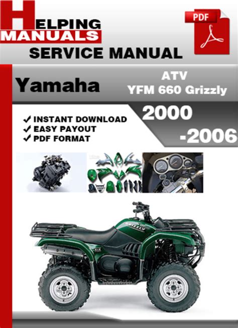 yamaha grizzly 660 service manual free download Kindle Editon