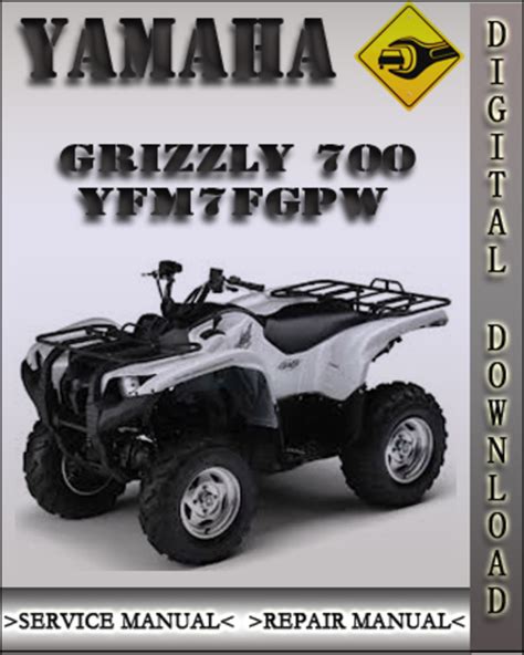 yamaha grizzly 700 yfm7fgpw factory service repair manual Reader