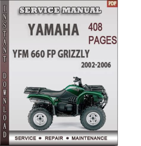 yamaha grizzly yfm 660 2002 manual Reader